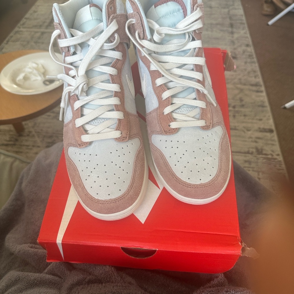 Nike Pink and White Athletic Shoes - Picture 10 of 10